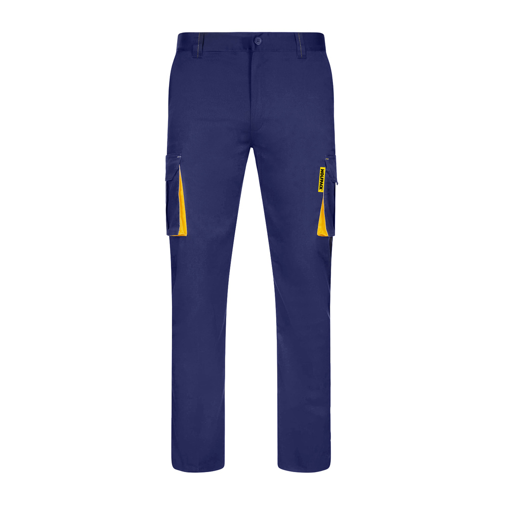 Pantalon Trabajo Azul Oscuro Spandex 